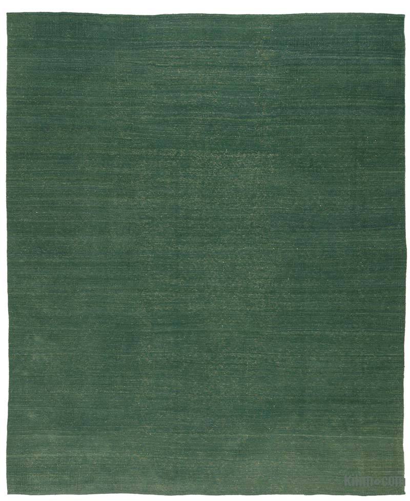 Yeşil Modern Yeni Kilim - 290 cm x 353 cm - K0037795