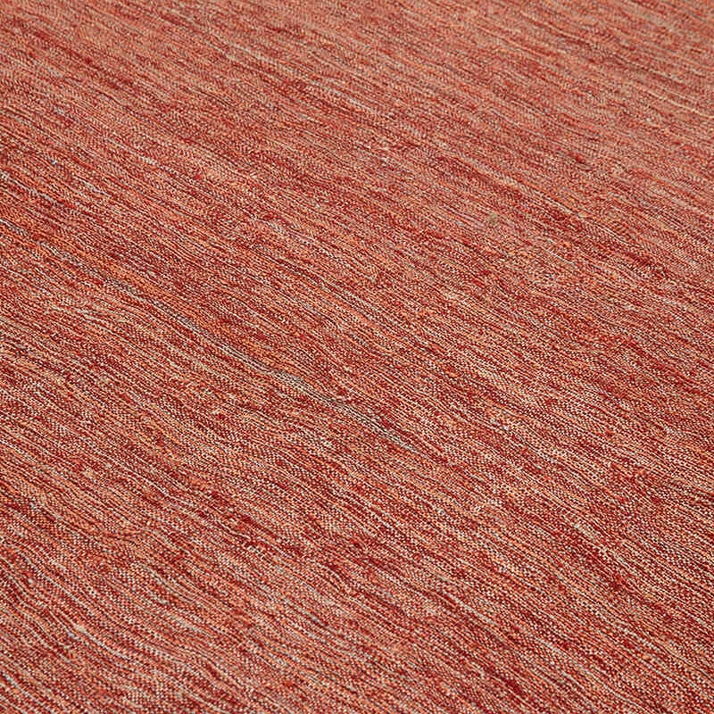 Red New Contemporary Kilim Rug - Z Collection - 8' 2" x 9' 7" (98" x 115") - K0037802