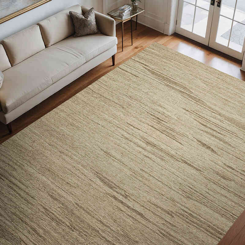 Nueva Alfombra Contemporánea Kilim - 264 cm x 359 cm - K0037810