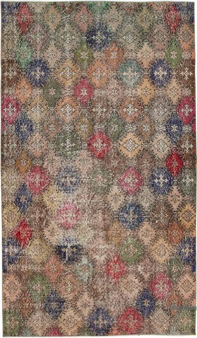 El Dokuma Vintage Halı - 150 cm x 260 cm