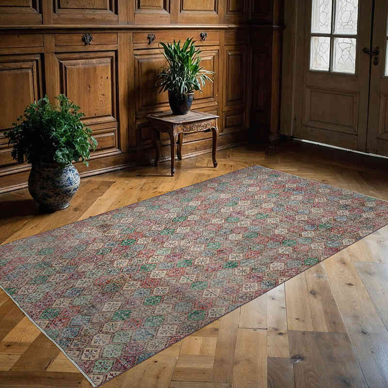 Alfombra Turca Vintage  - 145 cm x 266 cm - K0038034