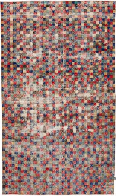 Vintage Turkish Hand-Knotted Rug - 5' 4" x 9'  (64" x 108")