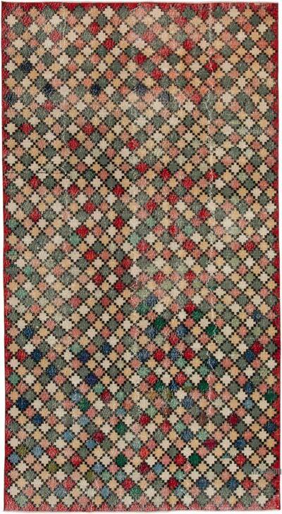 El Dokuma Vintage Halı - 167 cm x 305 cm