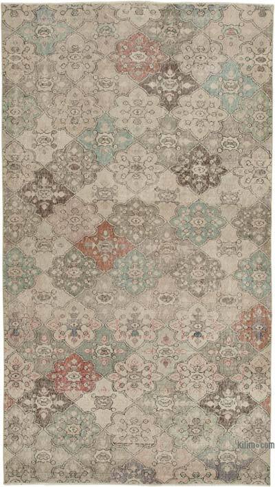 El Dokuma Vintage Halı - 165 cm x 290 cm