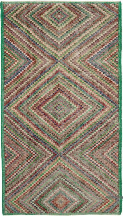 Alfombra Vintage Turca Anudada a Mano - 167 cm x 295 cm