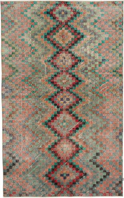El Dokuma Vintage Halı - 170 cm x 272 cm