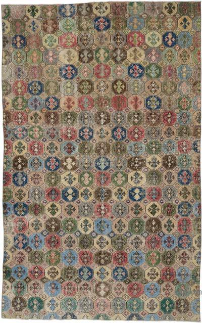 El Dokuma Vintage Halı - 180 cm x 287 cm