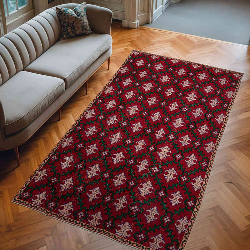 Alfombra Turca Vintage  - 172 cm x 306 cm - K0038141