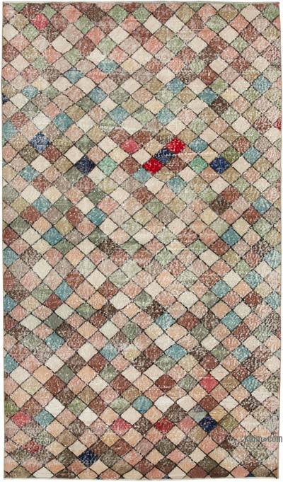 Alfombra Vintage Turca Anudada a Mano - 155 cm x 270 cm