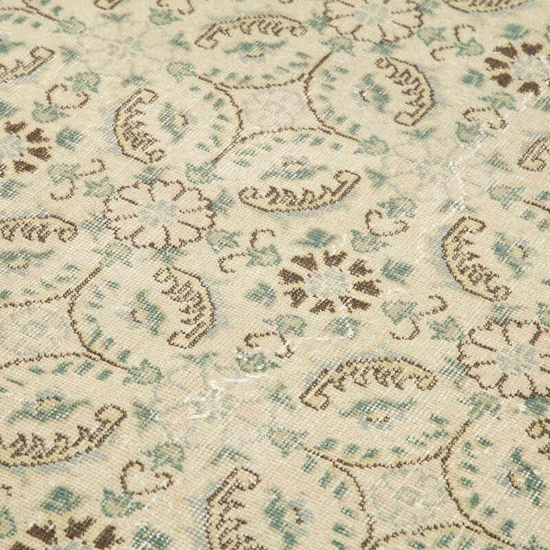 Retro Vintage Turkish Hand-Knotted Rug - 4' 11" x 8' 2" (59" x 98") - K0038189