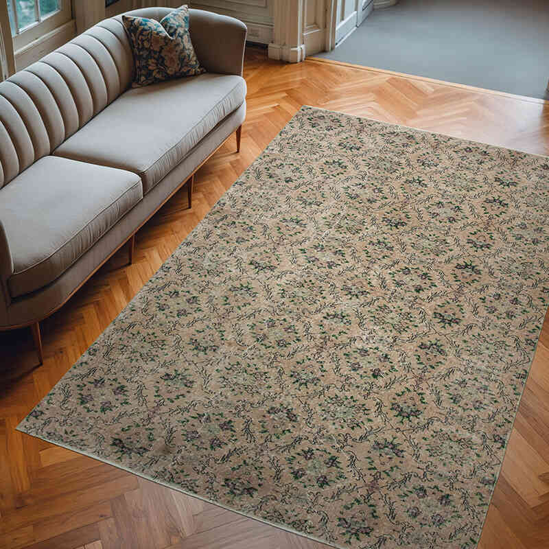 Alfombra Turca Vintage  - 186 cm x 280 cm - K0038192