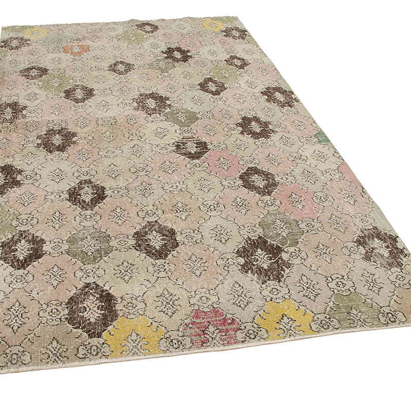 El Dokuma Vintage Halı - 166 cm x 278 cm - K0038208