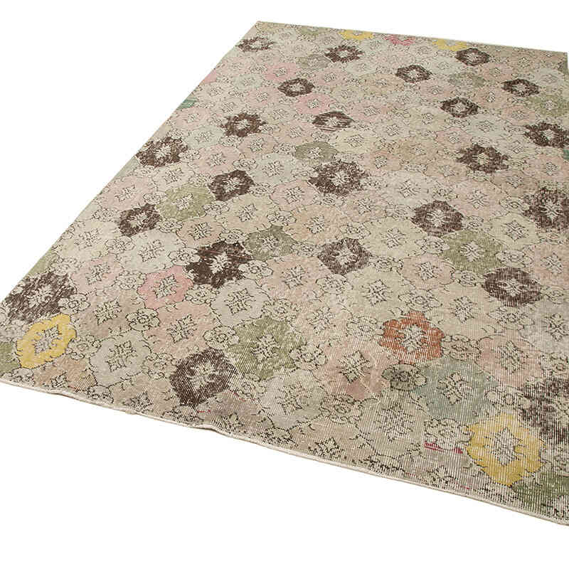 El Dokuma Vintage Halı - 166 cm x 278 cm - K0038208