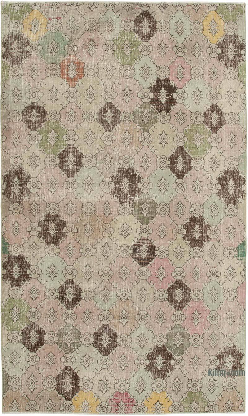 El Dokuma Vintage Halı - 166 cm x 278 cm - K0038208