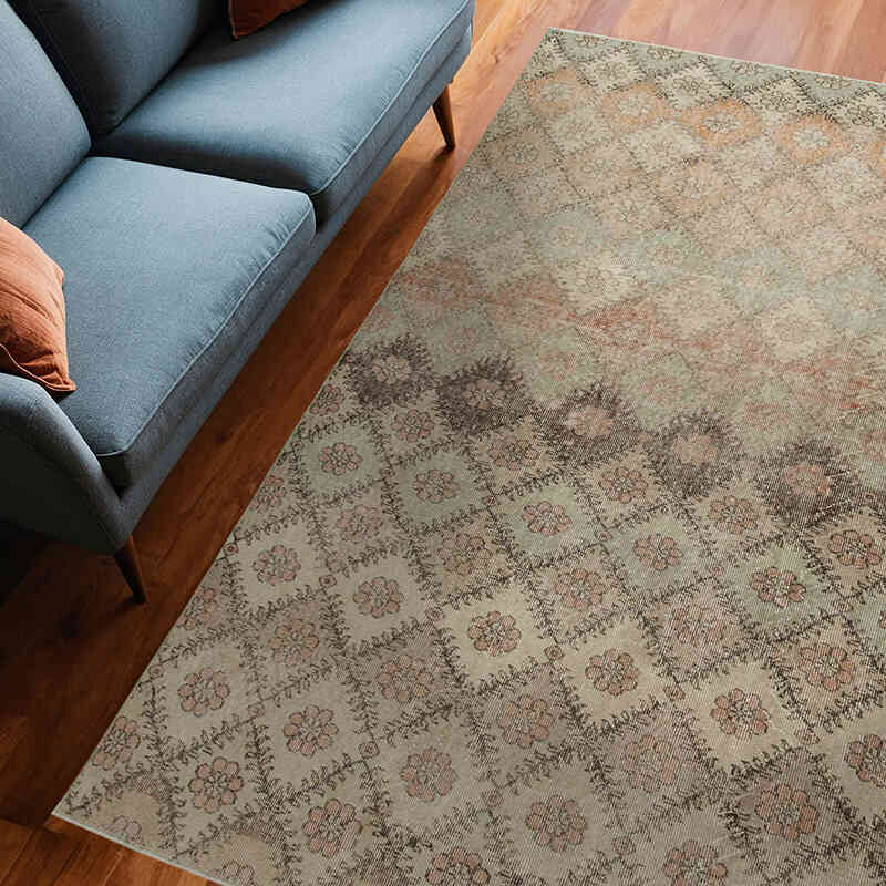 Alfombra Turca Vintage  - 184 cm x 263 cm - K0038209