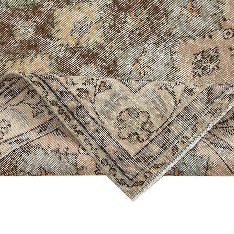 Retro Vintage Turkish Hand-Knotted Rug - 5' 7" x 9' 4" (67" x 112") - K0038233
