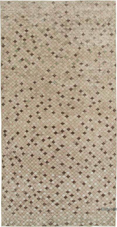 Vintage Turkish Hand-Knotted Rug - 5' 6" x 10' 8" (66" x 128")
