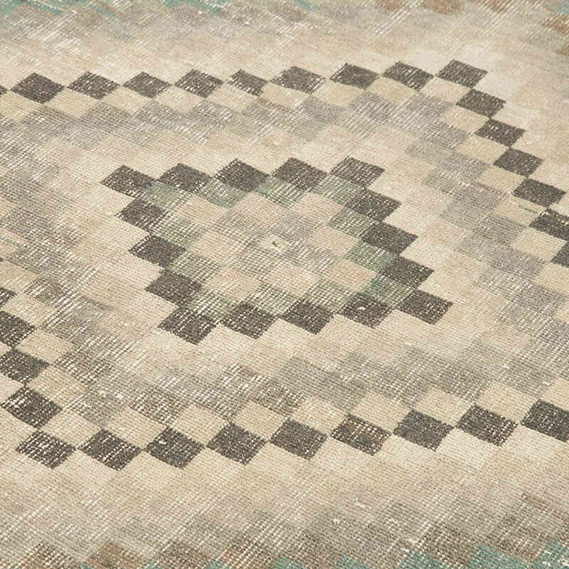 Vintage Turkish Hand-Knotted Rug - 6' 5" x 9' 10" (77" x 118") - K0038258
