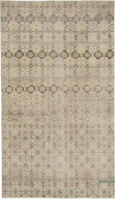 El Dokuma Vintage Halı - 162 cm x 286 cm