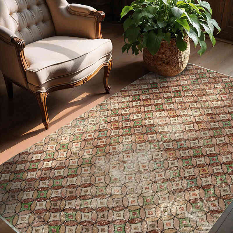 Alfombra Turca Vintage  - 150 cm x 216 cm - K0038306