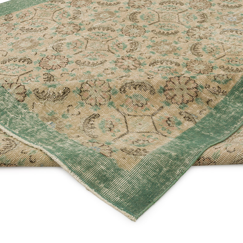 El Dokuma Vintage Halı - 210 cm x 308 cm - K0038308