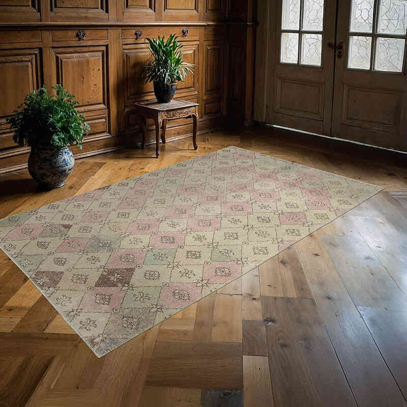Alfombra Turca Vintage  - 153 cm x 260 cm - K0038342