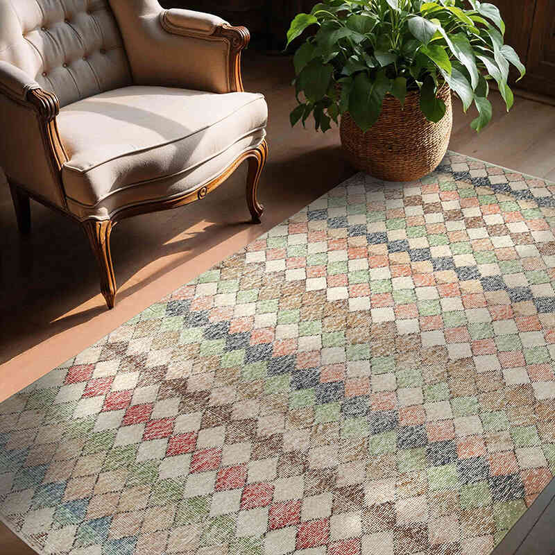 Alfombra Vintage Turca Anudada a Mano - 150 cm x 216 cm - K0038394