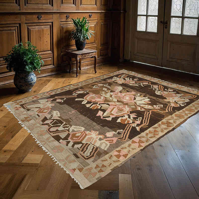 Vintage Erzurum Kilimi - 177 cm x 230 cm - K0038923