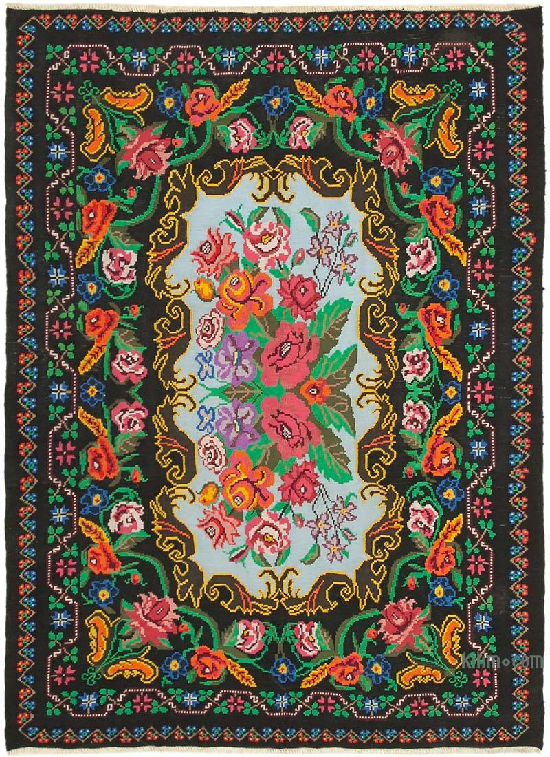 Vintage Moldova Kilimi - 198 cm x 272 cm - K0038963