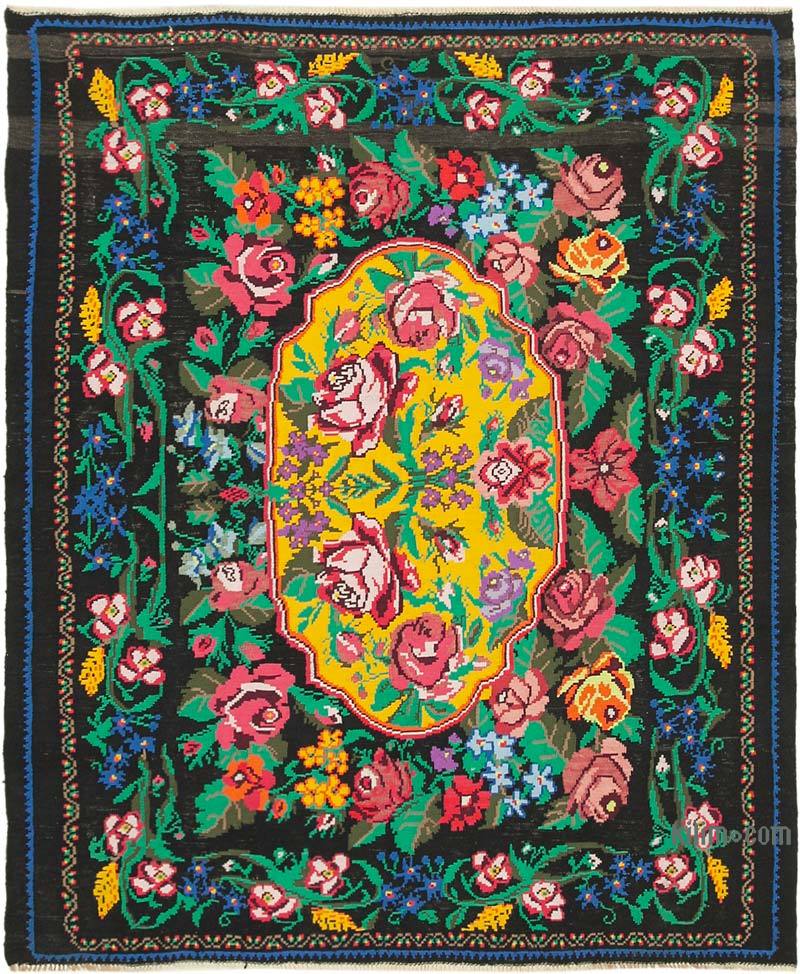 Alfombra Vintage Moldovan Kilim - 197 cm x 230 cm - K0038995