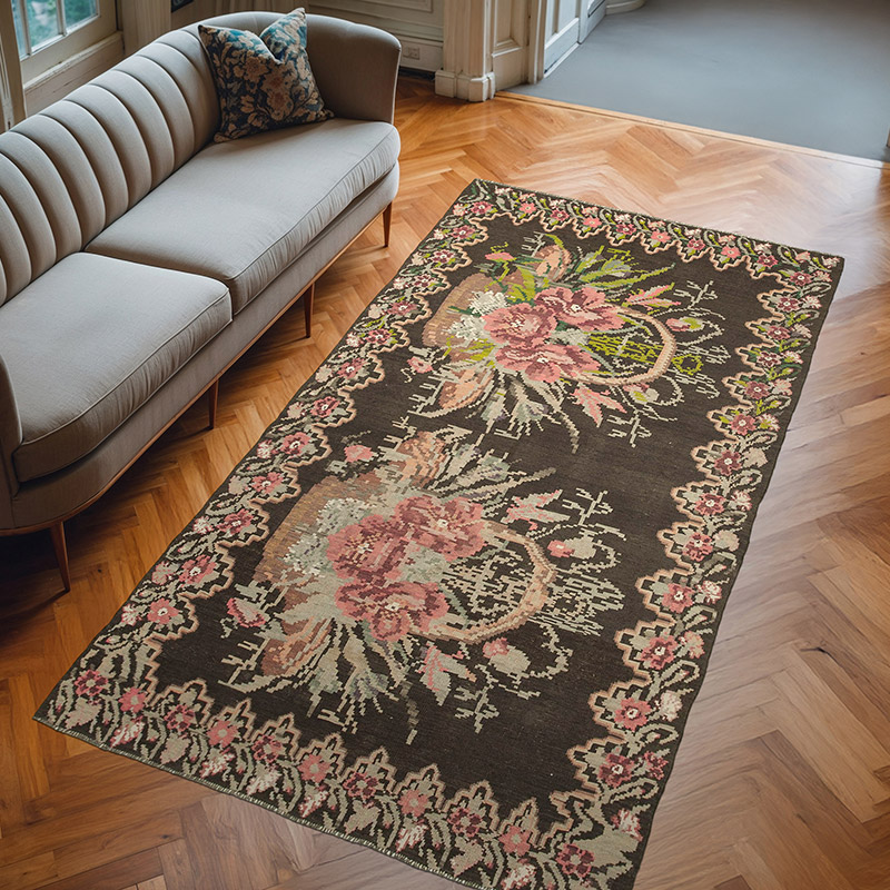Vintage Moldova Kilimi - 169 cm x 308 cm - K0039076