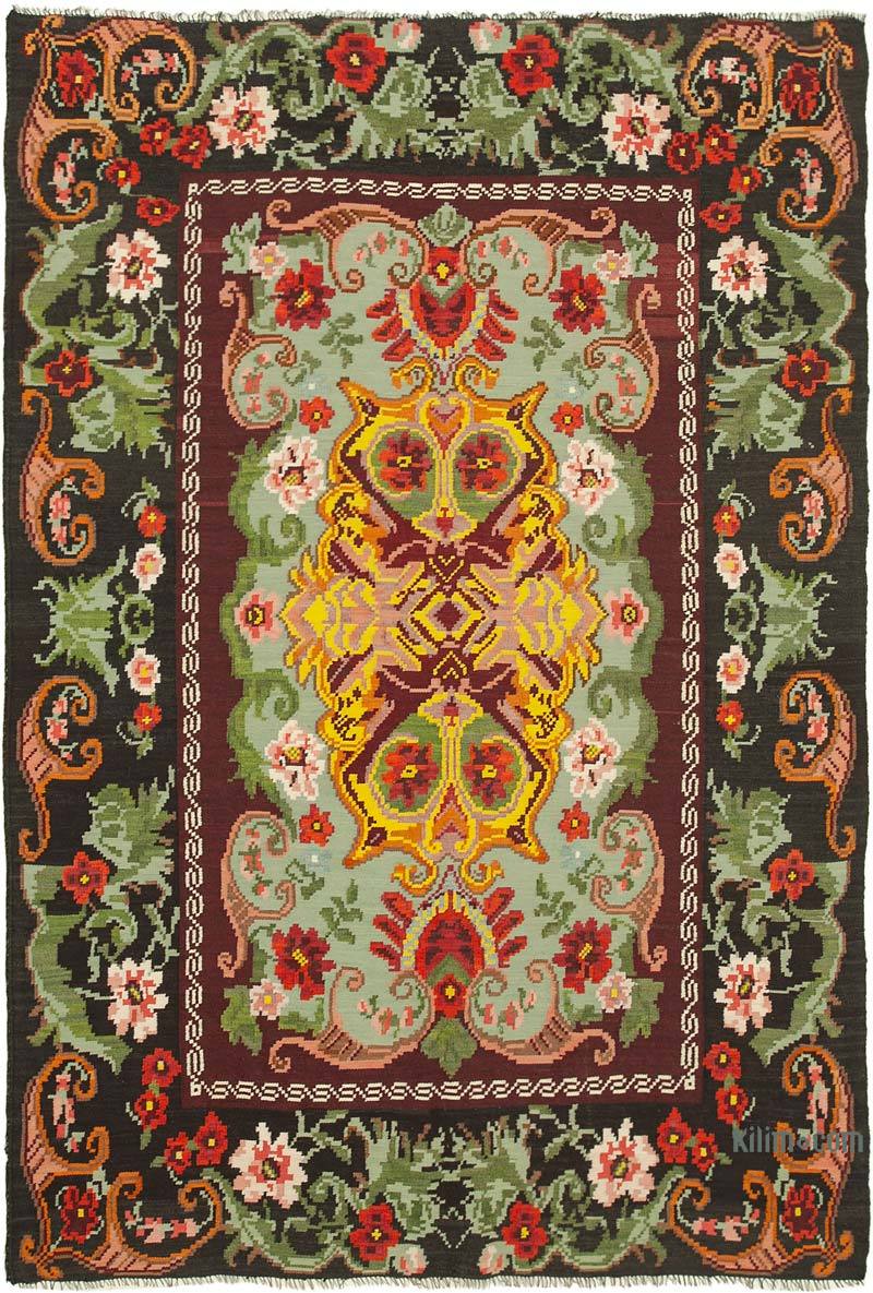 Alfombra Vintage Moldovan Kilim - 196 cm x 282 cm - K0039084