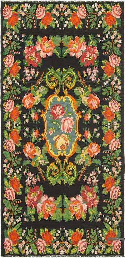 Vintage Moldova Kilimi - 200 cm x 403 cm