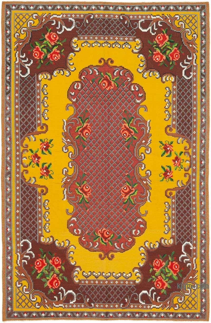 Alfombra Vintage Moldovan Kilim - 173 cm x 263 cm - K0039173