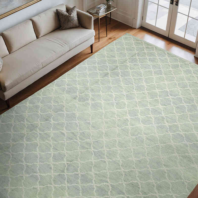Yeni Fas Stili El Dokuma Tulu - 280 cm x 355 cm - K0039253