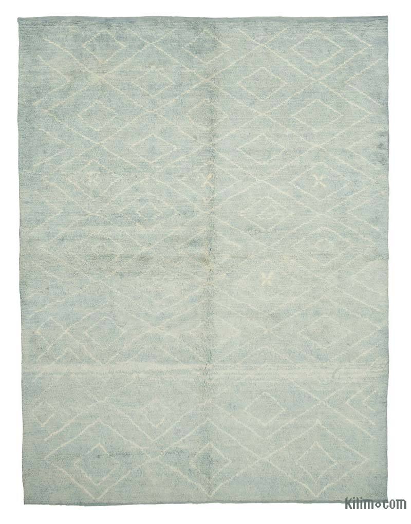 New Moroccan Style Hand-Knotted Tulu Rug - 7' 8" x 10' 2" (92" x 122") - K0039292