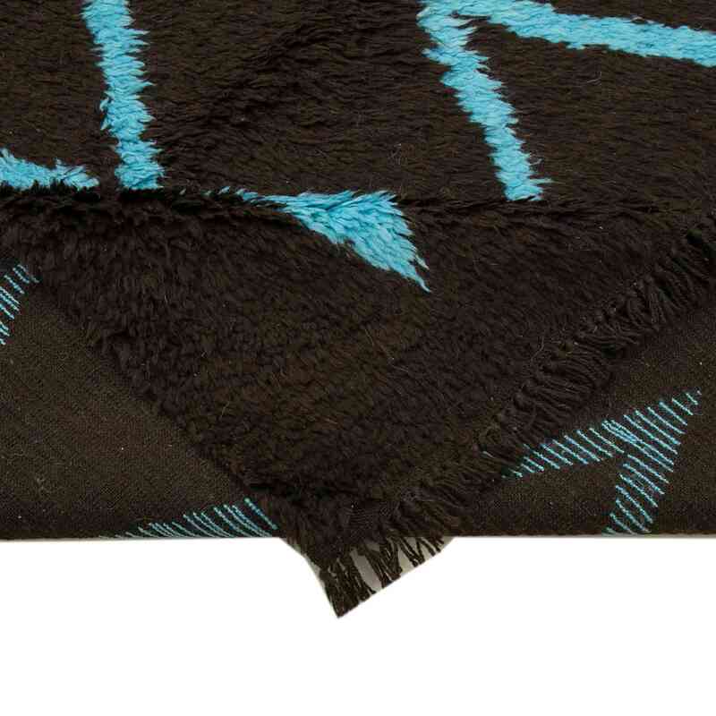 Brown New Moroccan Style Hand-Knotted Tulu Rug - 9'  x 12' 2" (108" x 146") - K0039294