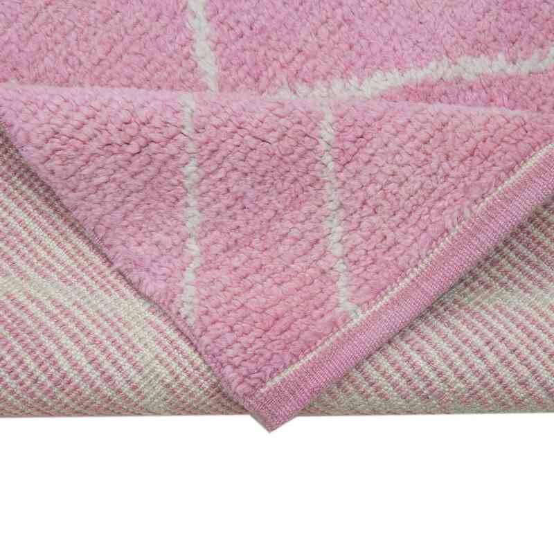 Rosado Nueva alfombra de corredor de estilo marroquí - 90 cm x 300 cm - K0039318