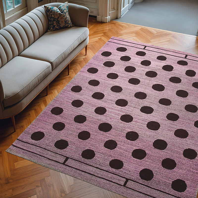 Alfombra Kilim Old Yarn - 200 cm x 283 cm - K0039560