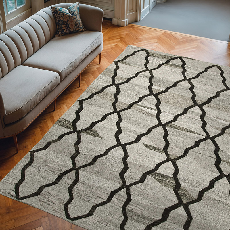 Alfombra Kilim Old Yarn - 241 cm x 303 cm - K0039627