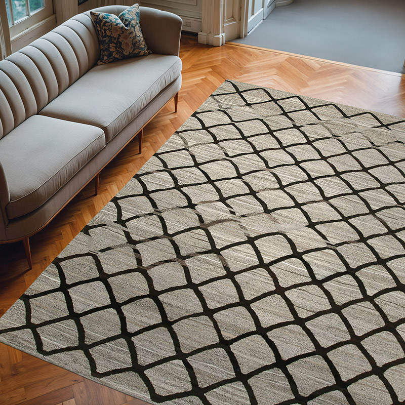 Alfombra Kilim Old Yarn - 257 cm x 317 cm - K0039629