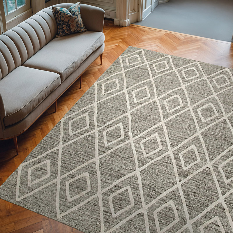 Alfombra Kilim Old Yarn - 237 cm x 305 cm - K0039691