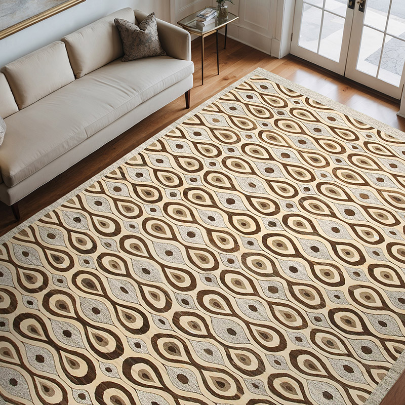 Alfombra Kilim Old Yarn - 246 cm x 324 cm - K0039702