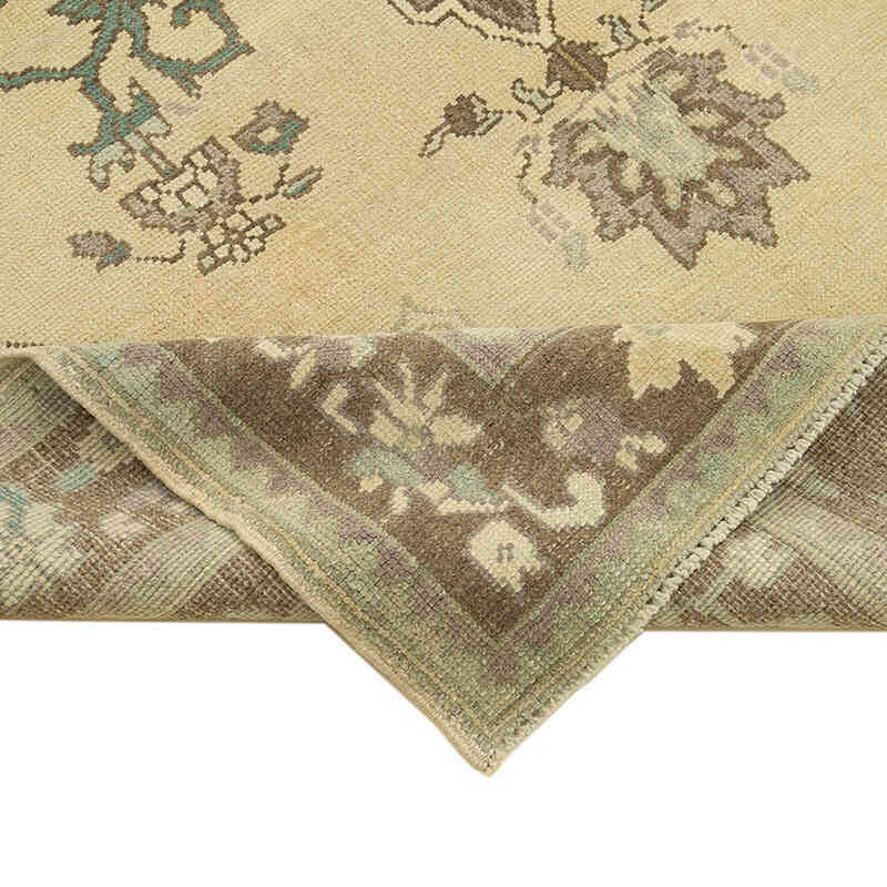 All Wool Hand-Knotted Vintage Turkish Rug - 5' 1" x 8' 9" (61" x 105") - K0039787