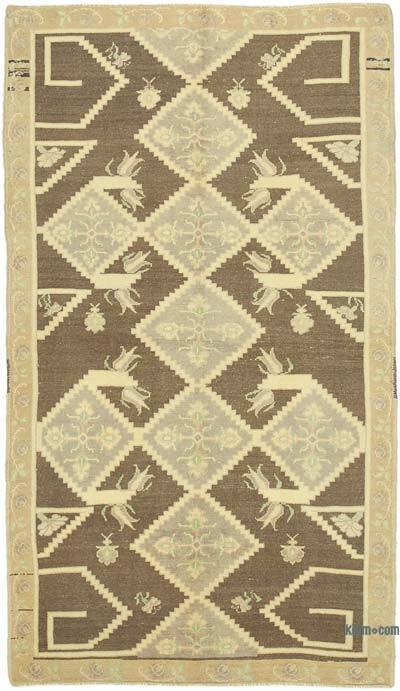 El Dokuma Vintage Halı - 140 cm x 250 cm
