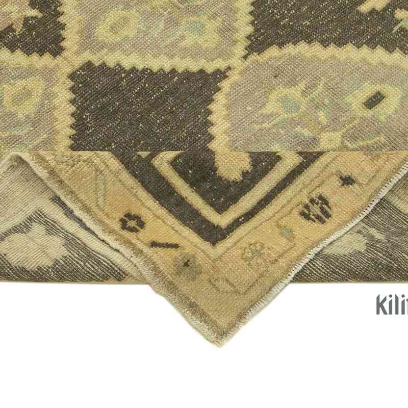 All Wool Hand-Knotted Vintage Turkish Rug - 5' 1" x 9' 4" (61" x 112") - K0039796