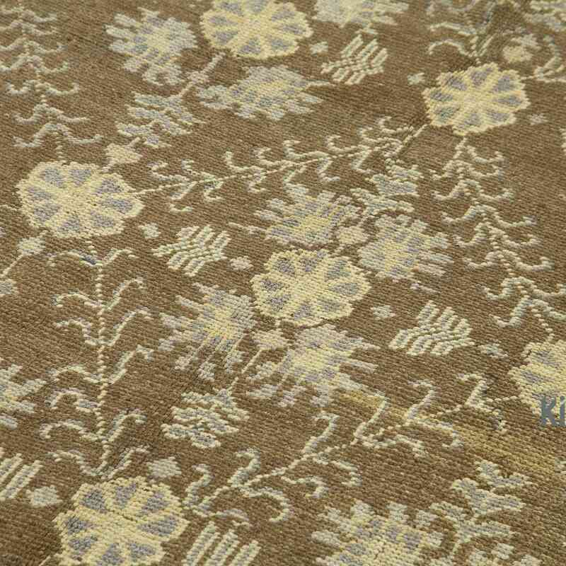All Wool Hand-Knotted Vintage Turkish Rug - 4' 11" x 8' 3" (59" x 99") - K0039802
