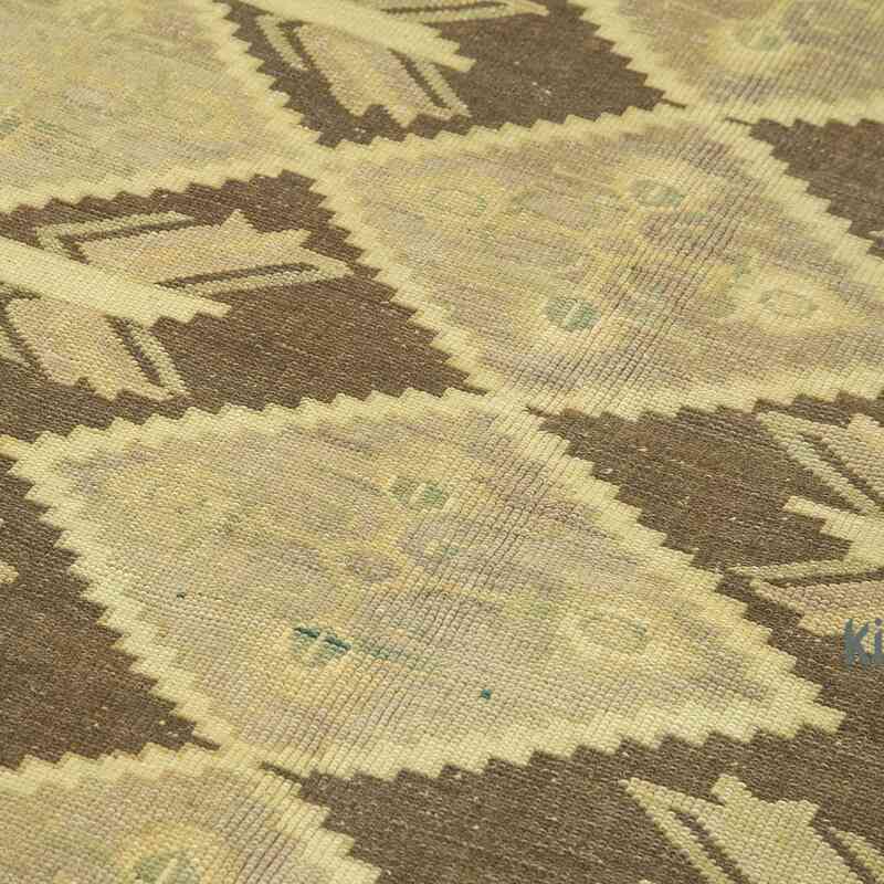 All Wool Hand-Knotted Vintage Turkish Rug - 5' 3" x 8' 4" (63" x 100") - K0039812