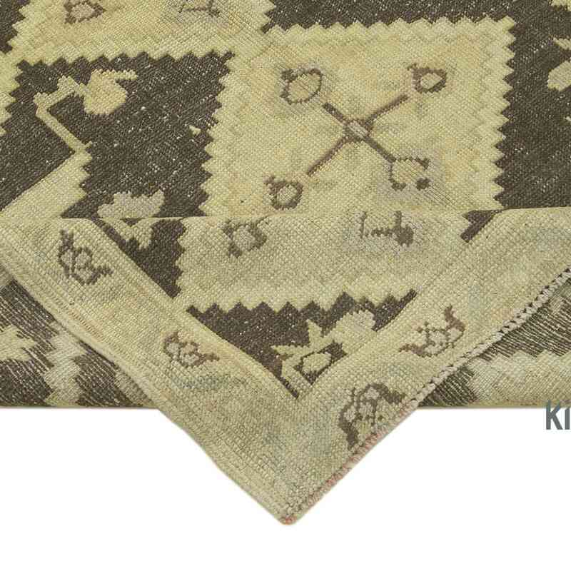 All Wool Hand-Knotted Vintage Turkish Rug - 5' 1" x 7' 11" (61" x 95") - K0039817