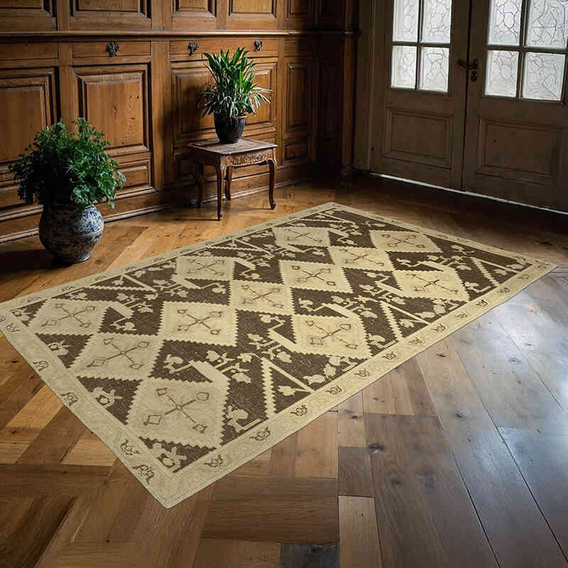 Alfombra Turca Vintage - Herencia - 155 cm x 242 cm - K0039817